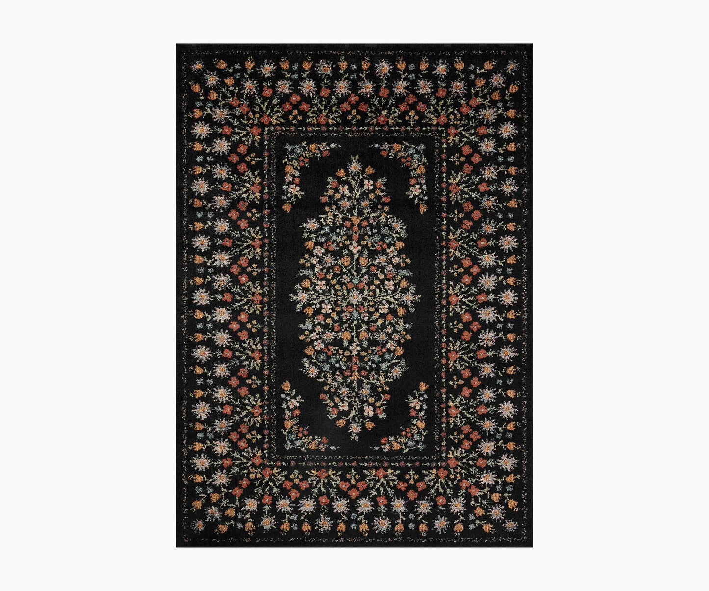 Laurel Eleanor Power Loomed Rug - Black - Premium Design Accessory