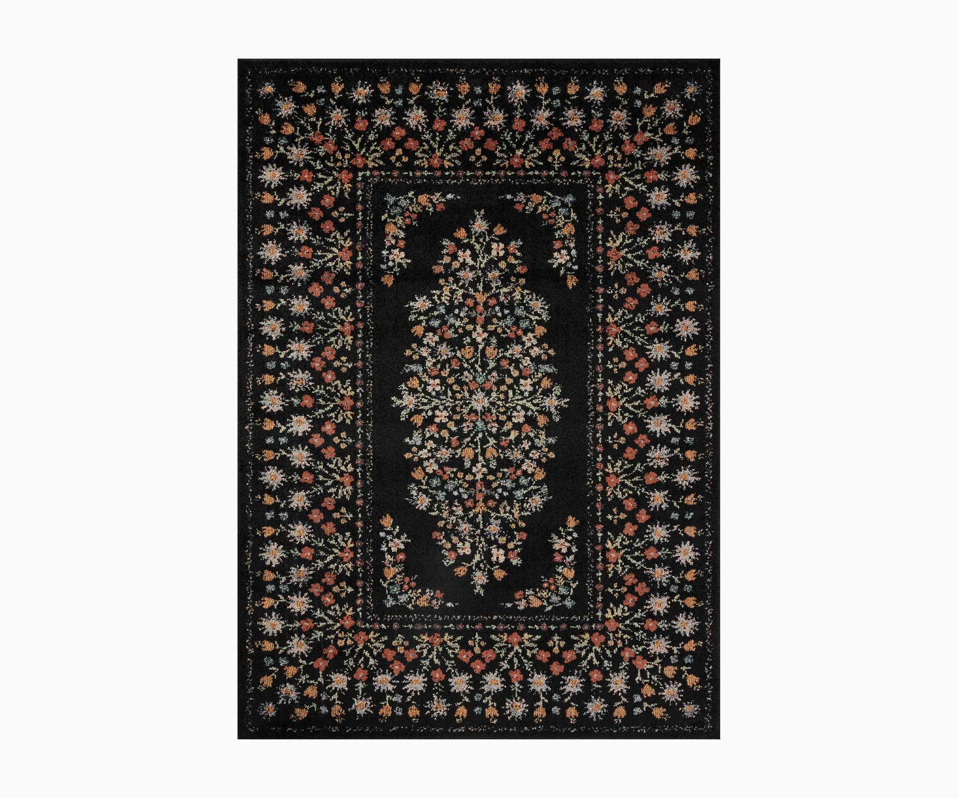 Laurel Eleanor Power Loomed Rug - Black - Premium Design Accessory