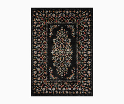 Laurel Eleanor Power Loomed Rug - Black - Premium Design Accessory