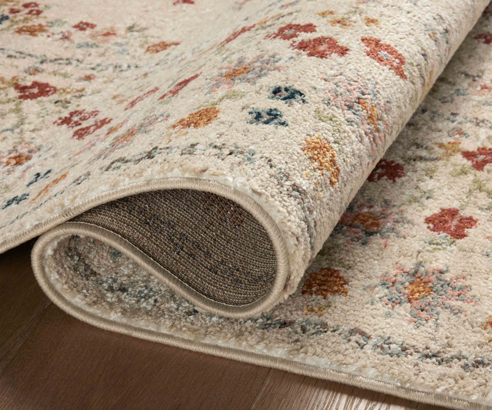 Laurel Eleanor Power Loomed Rug - Linen