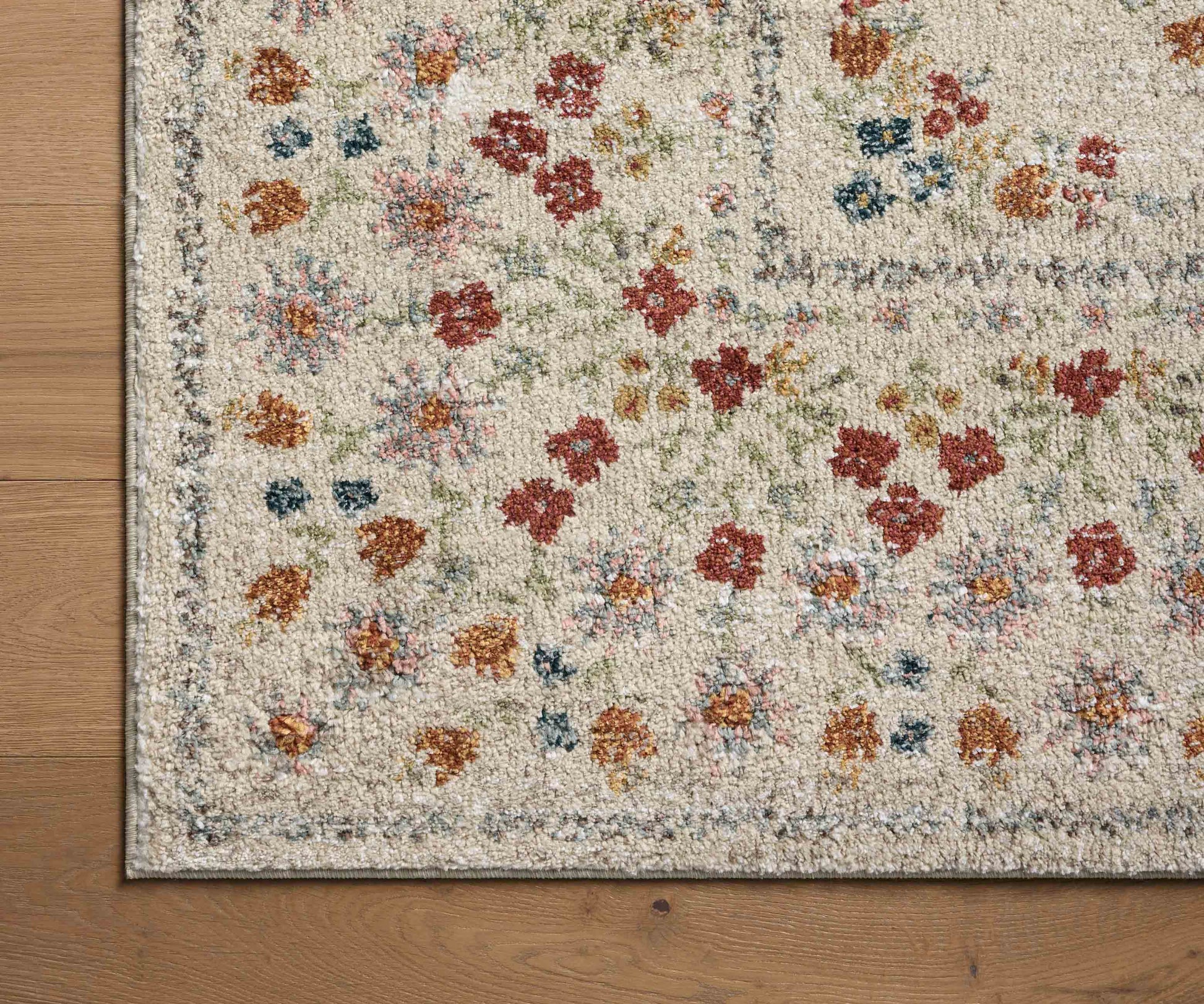 Laurel Eleanor Power Loomed Rug - Linen