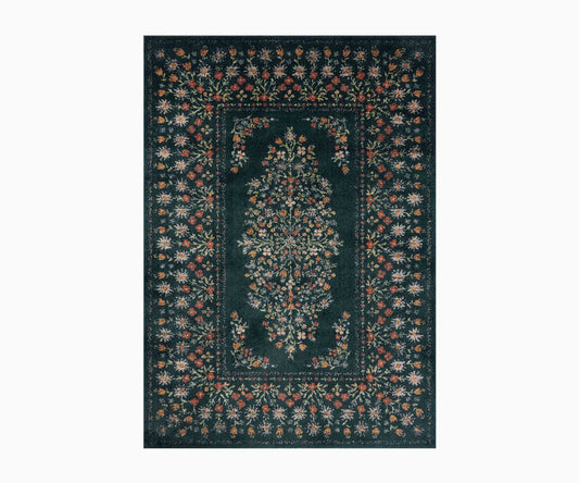 Laurel Eleanor Power Loomed Rug - Navy - Premium Design Accessory