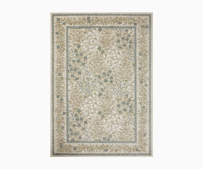 Laurel Wildwood Garden Power Loomed Rug - Cream - Premium Design Accessory