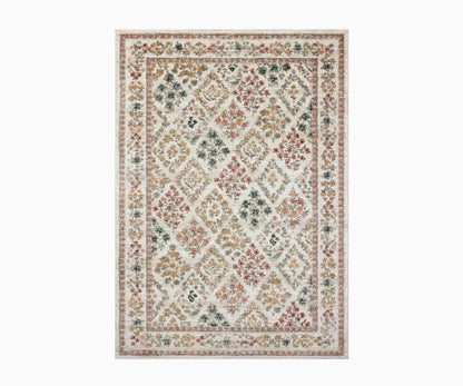 Laurel Parquet Power Loomed Rug - Cream - Premium Design Accessory