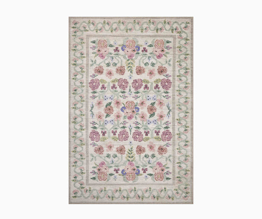 Rosa Power Loomed Rug - Ivory - Premium Design Accessory