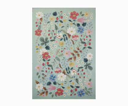 Perennial Strawberry Fields Power Loomed Rug - Mint - Premium Design Accessory