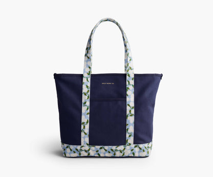 Canvas Carry All - Hydrangea - Canvas Tote Bag
