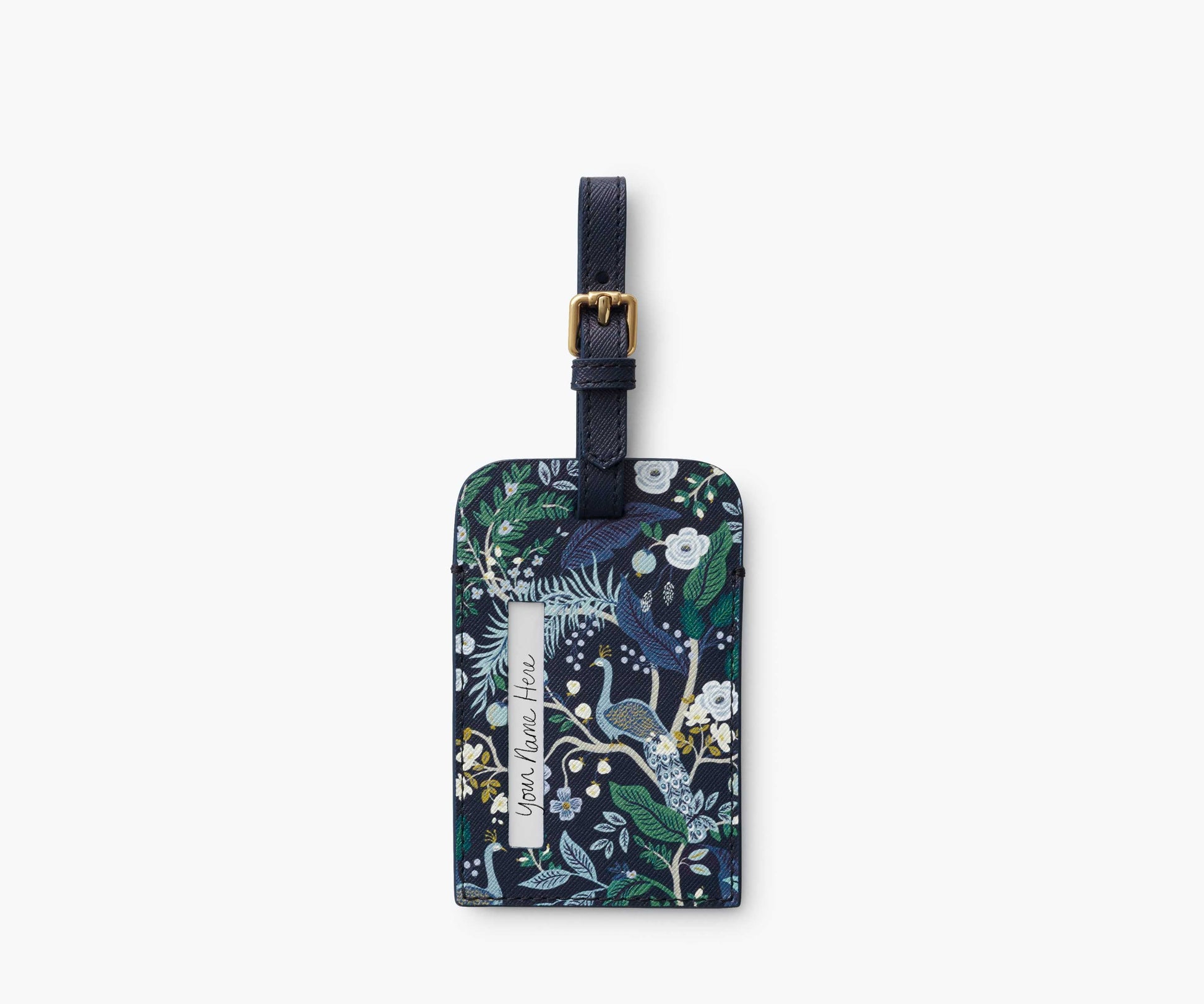 Luggage Tag - Peacock - Premium Design Accessory