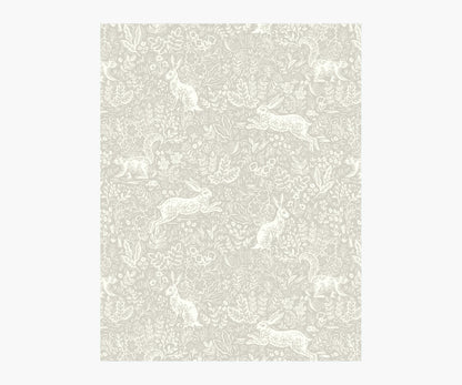 Fable Wallpaper Sample - Linen - Peel and Stick Wallpaper