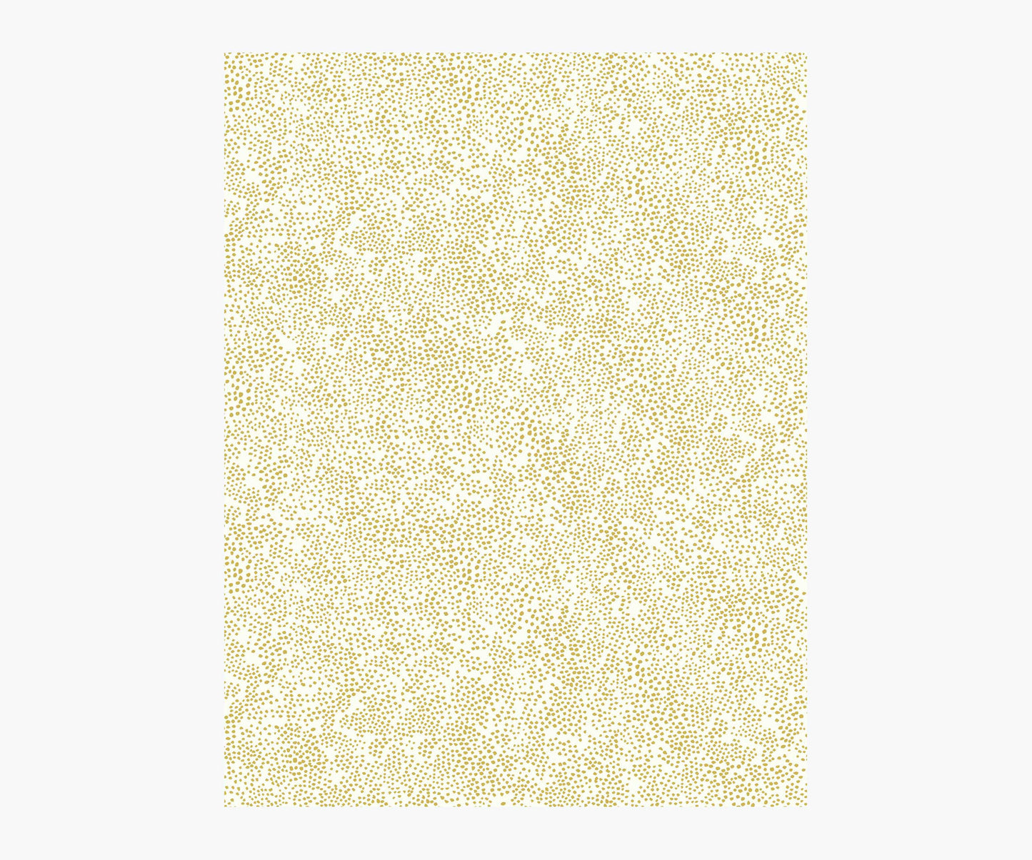 Champagne Dots Wallpaper Sample - Metallic Gold & White - Peel and Stick Wallpaper