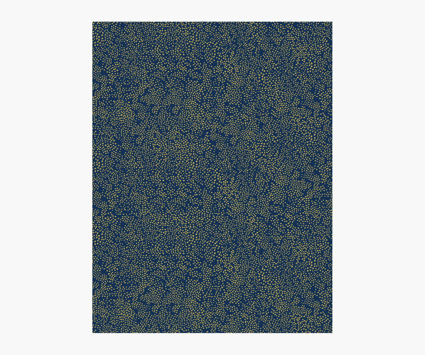 Champagne Dots Wallpaper Sample - Metallic Gold & Navy - Peel and Stick Wallpaper