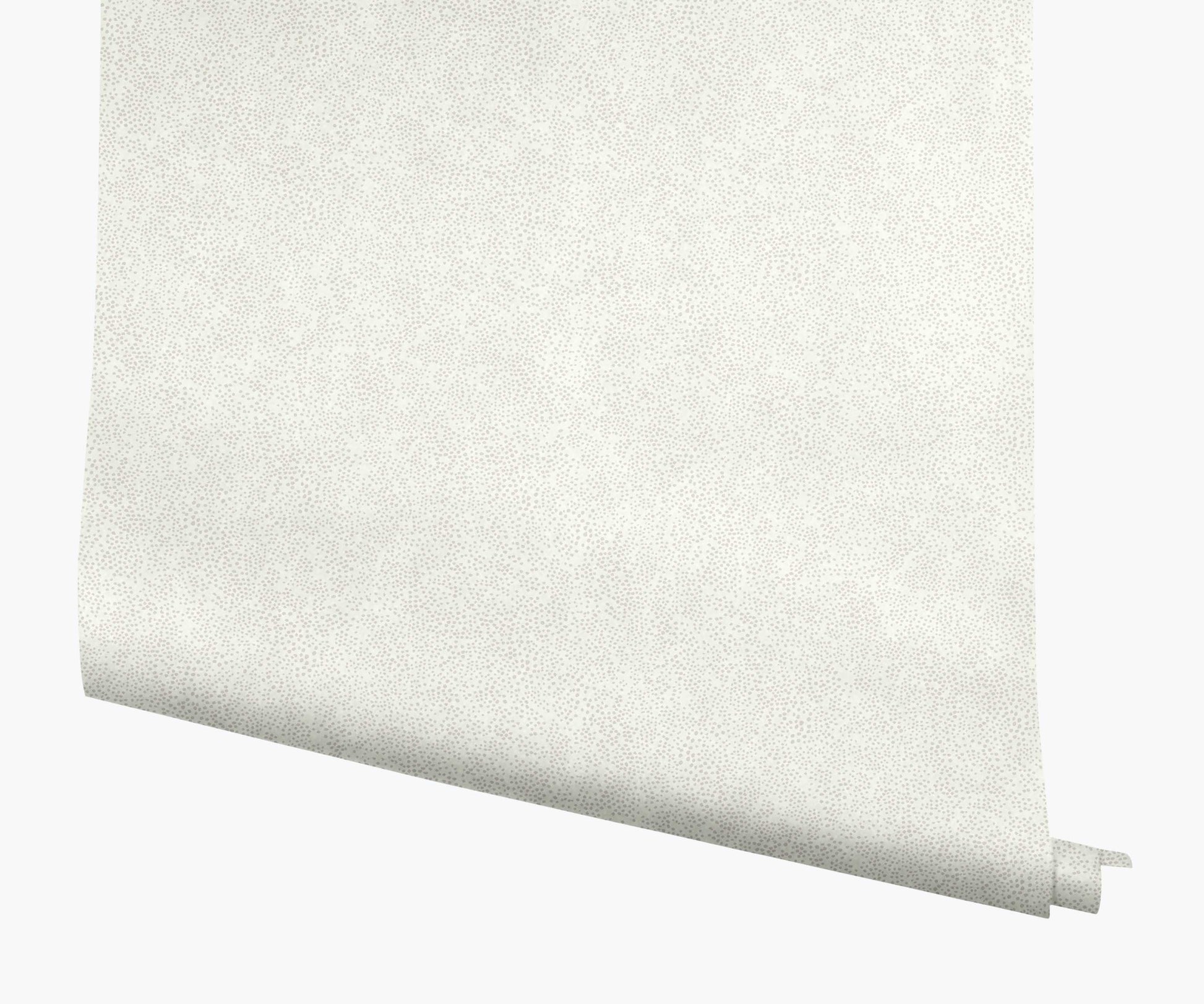 Champagne Dots Wallpaper - Linen & White - Peel and Stick Wallpaper