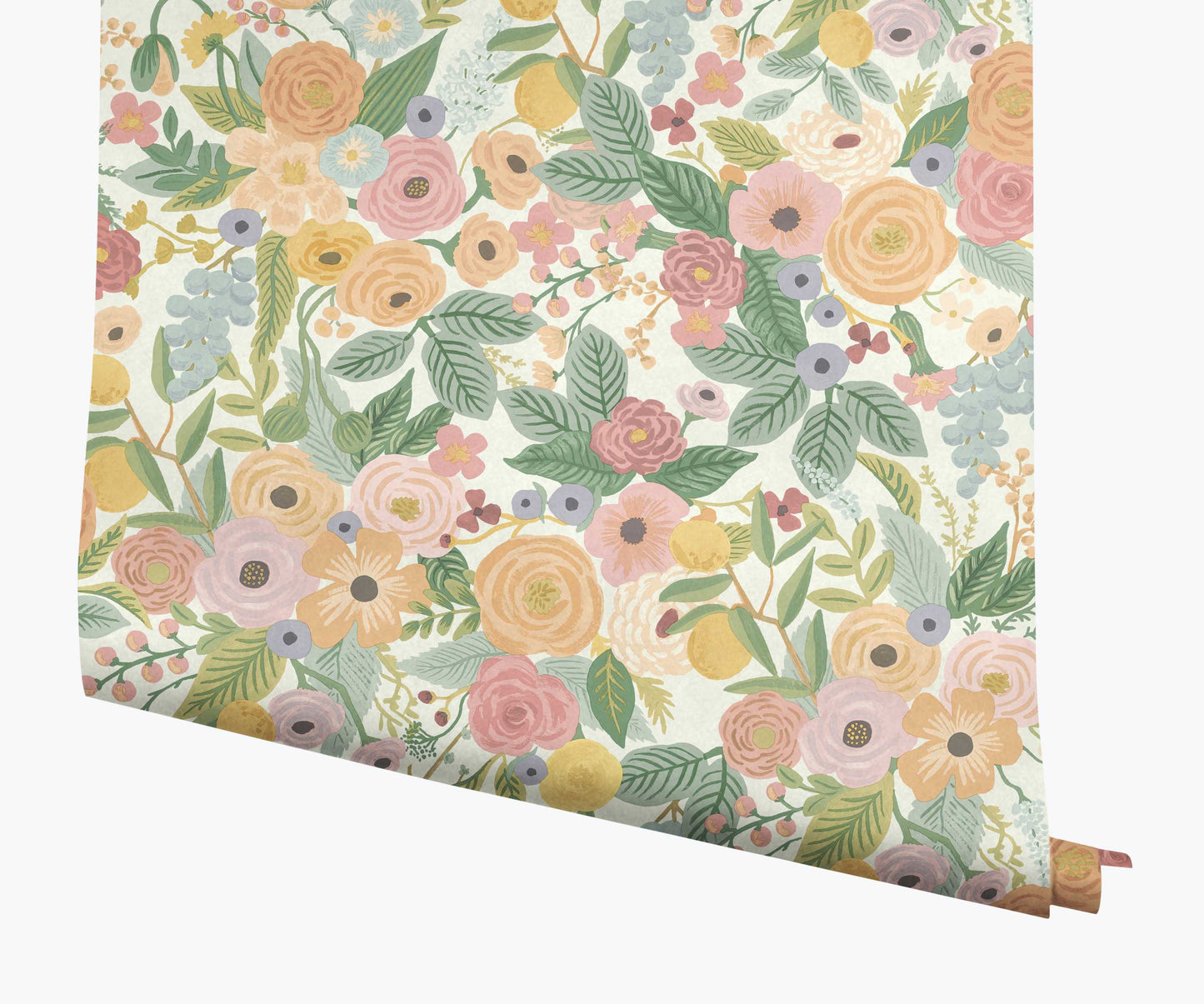 Garden Party Wallpaper - Pastel Multi - Peel and Stick Wallpaper