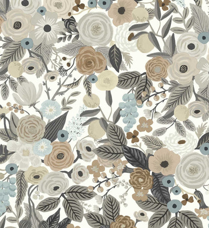 Garden Party Wallpaper - Linen Multi