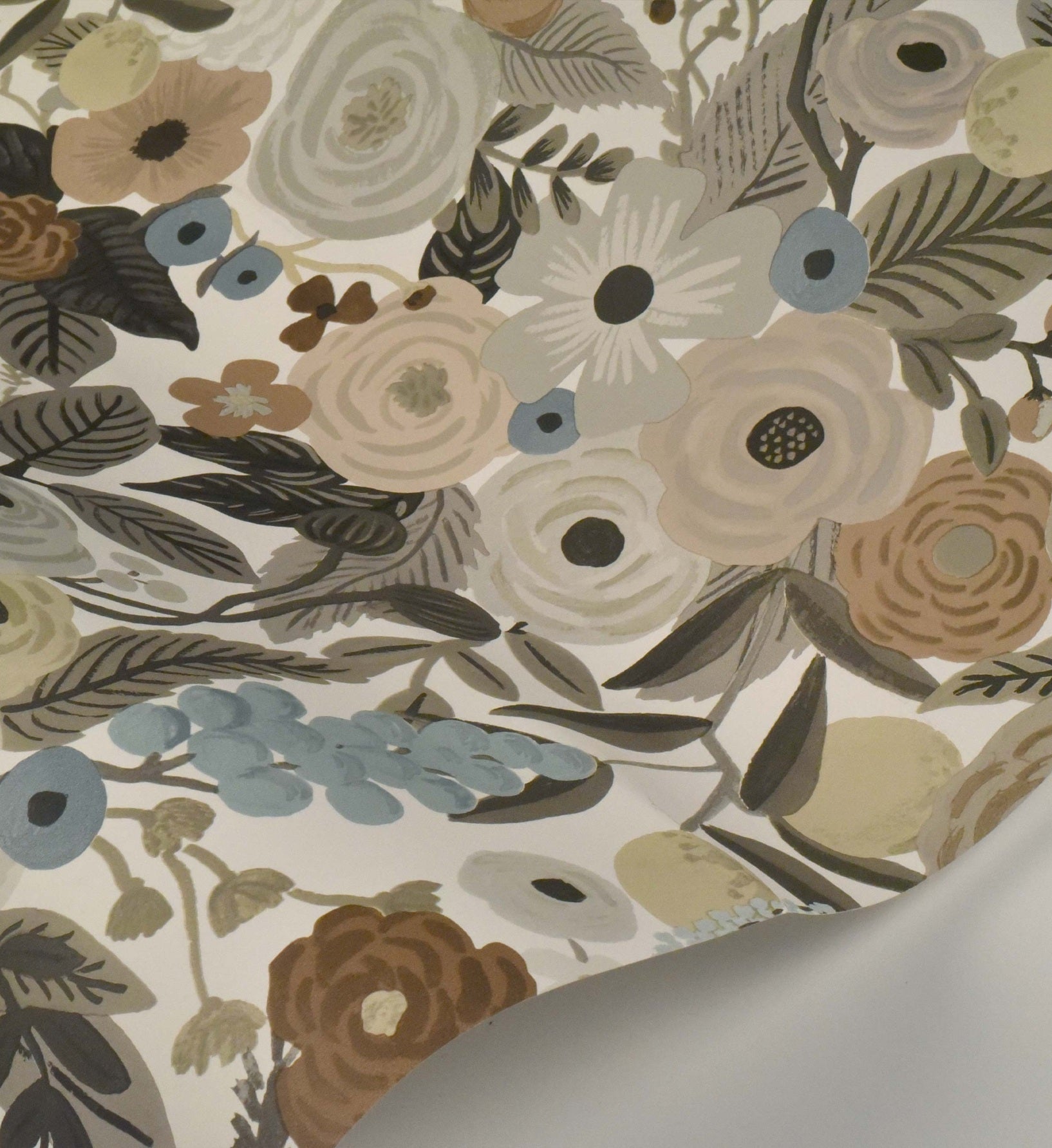 Garden Party Wallpaper - Linen Multi