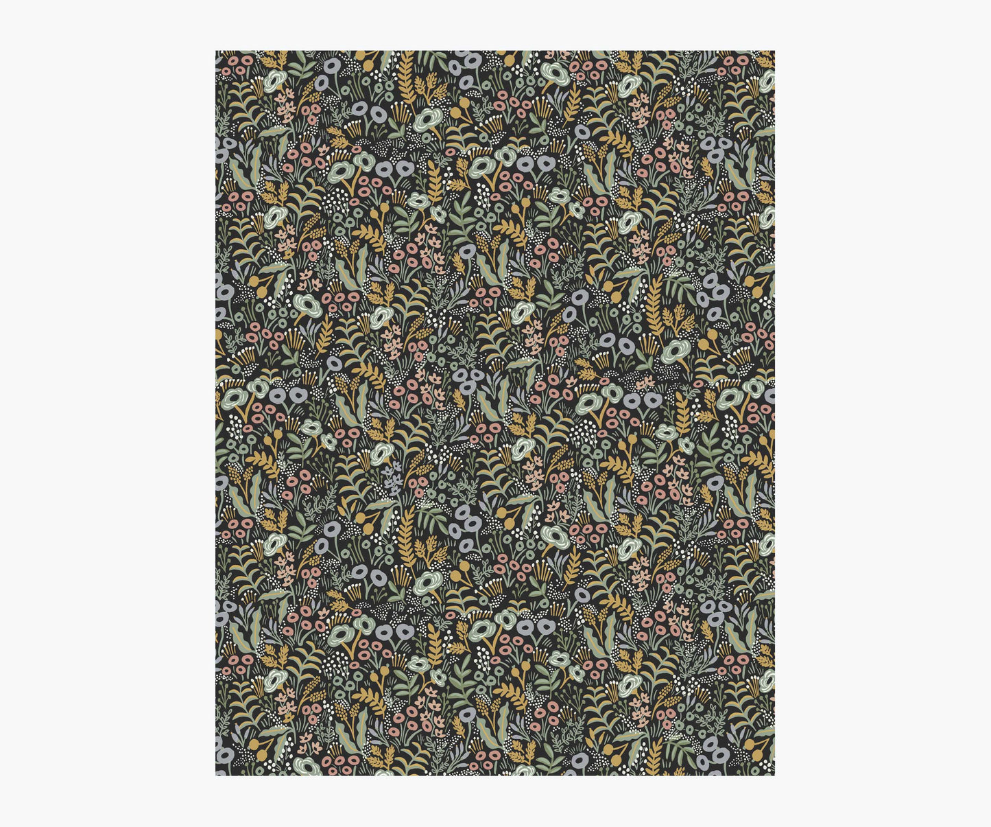 Tapestry Wallpaper Sample - Rose Multi - Peel and Stick Wallpaper