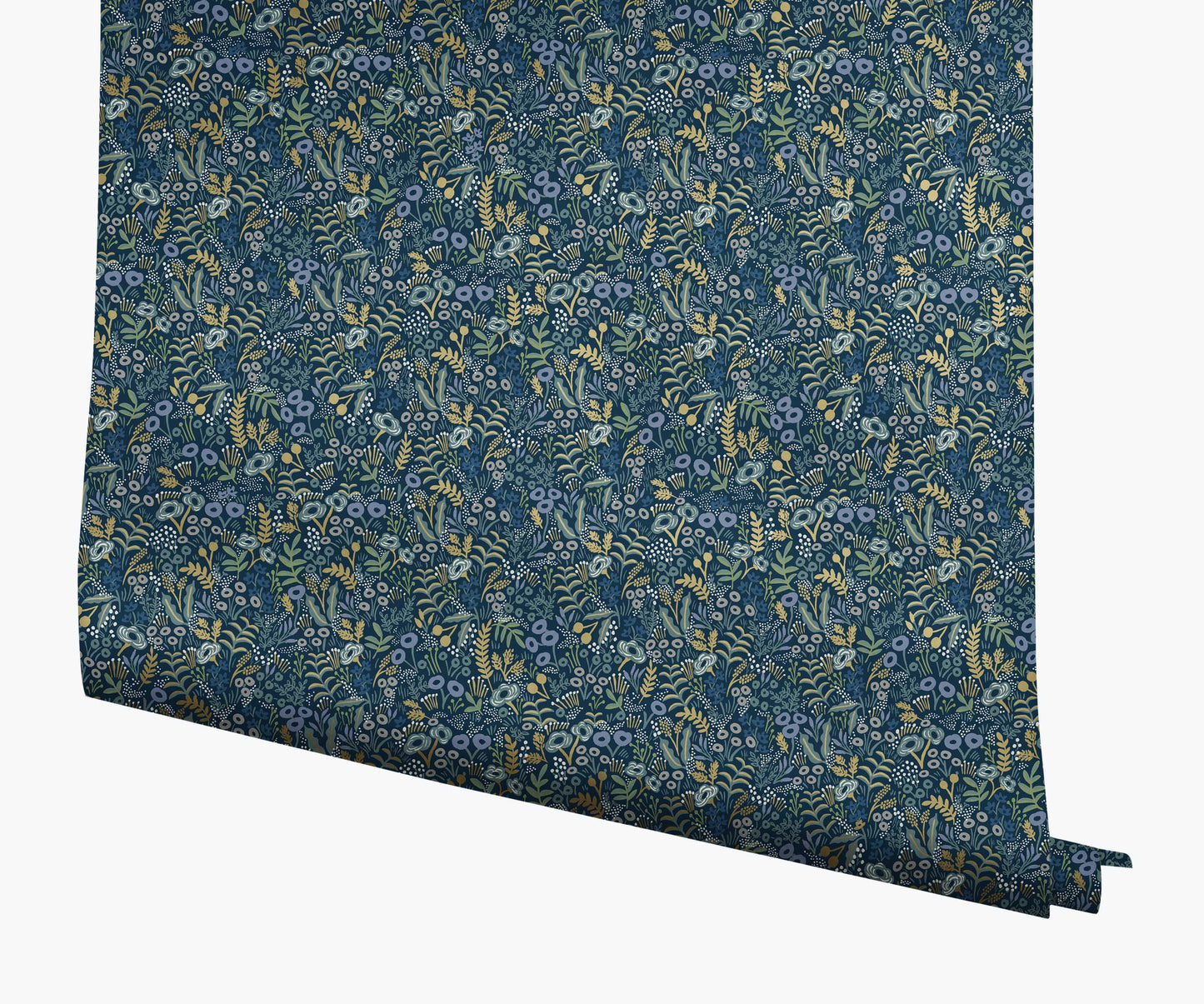 Tapestry Wallpaper - Indigo - Peel and Stick Wallpaper