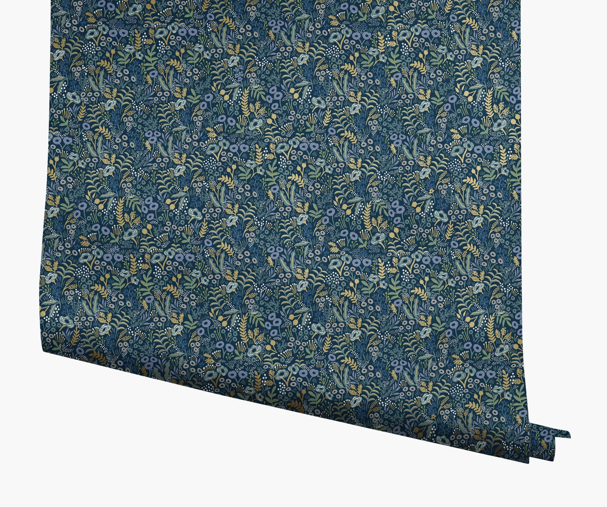 Tapestry Wallpaper - Indigo - Peel and Stick Wallpaper