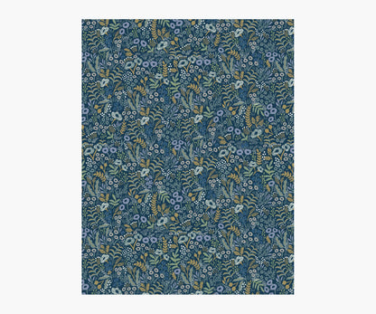Tapestry Wallpaper Sample - Indigo - Peel and Stick Wallpaper