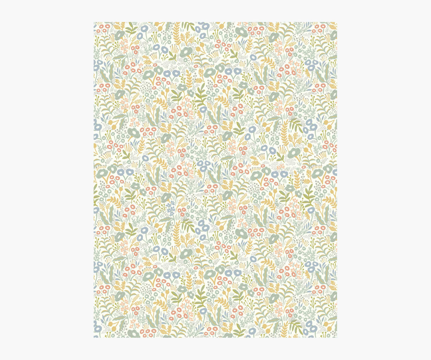 Tapestry Wallpaper Sample - Pastel Multi - Peel and Stick Wallpaper