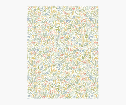 Tapestry Wallpaper Sample - Pastel Multi - Peel and Stick Wallpaper
