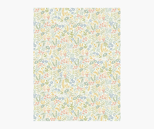 Tapestry Wallpaper Sample - Pastel Multi - Peel and Stick Wallpaper