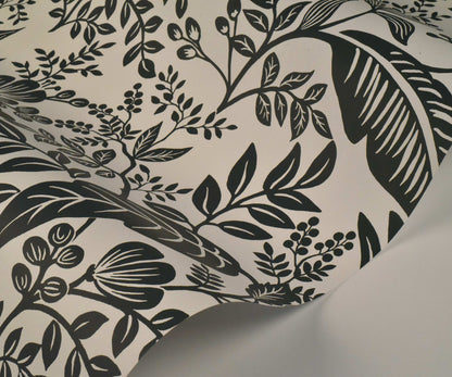 Canopy Wallpaper Sample - Black & White