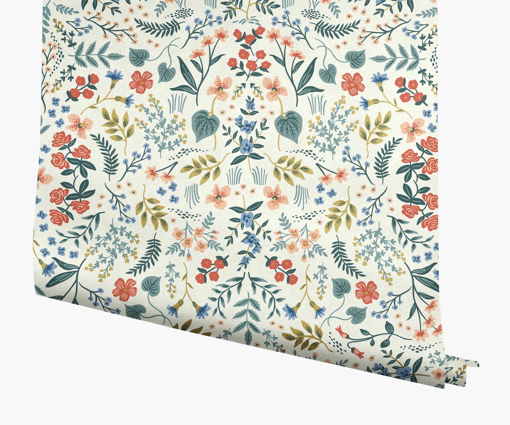 Wildwood Wallpaper - Rose Multi - Peel and Stick Wallpaper