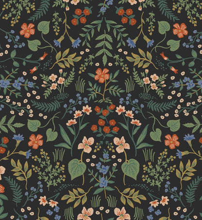 Wildwood Wallpaper - Black Multi