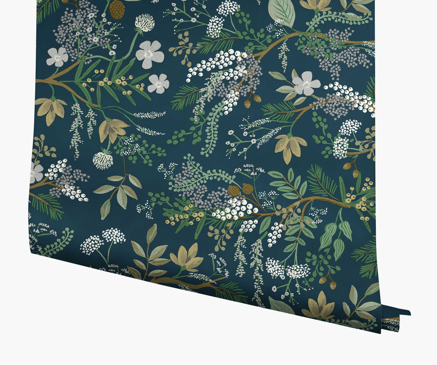 Juniper Forest Wallpaper - Evergreen - Peel and Stick Wallpaper
