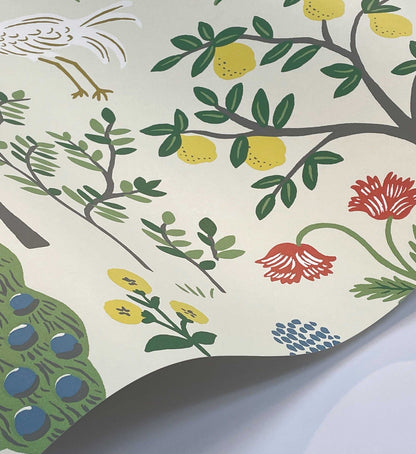 Menagerie Wallpaper - Cream