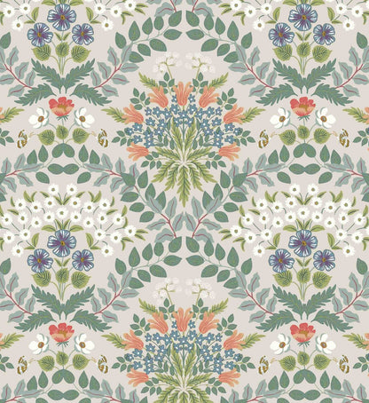 Bramble Wallpaper - Cream