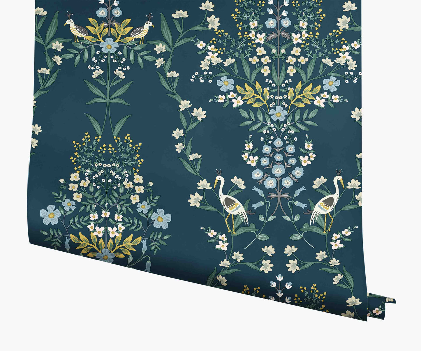 Luxembourg Wallpaper - Teal - Peel and Stick Wallpaper