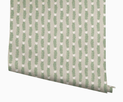 Eden Wallpaper - Linen - Peel and Stick Wallpaper