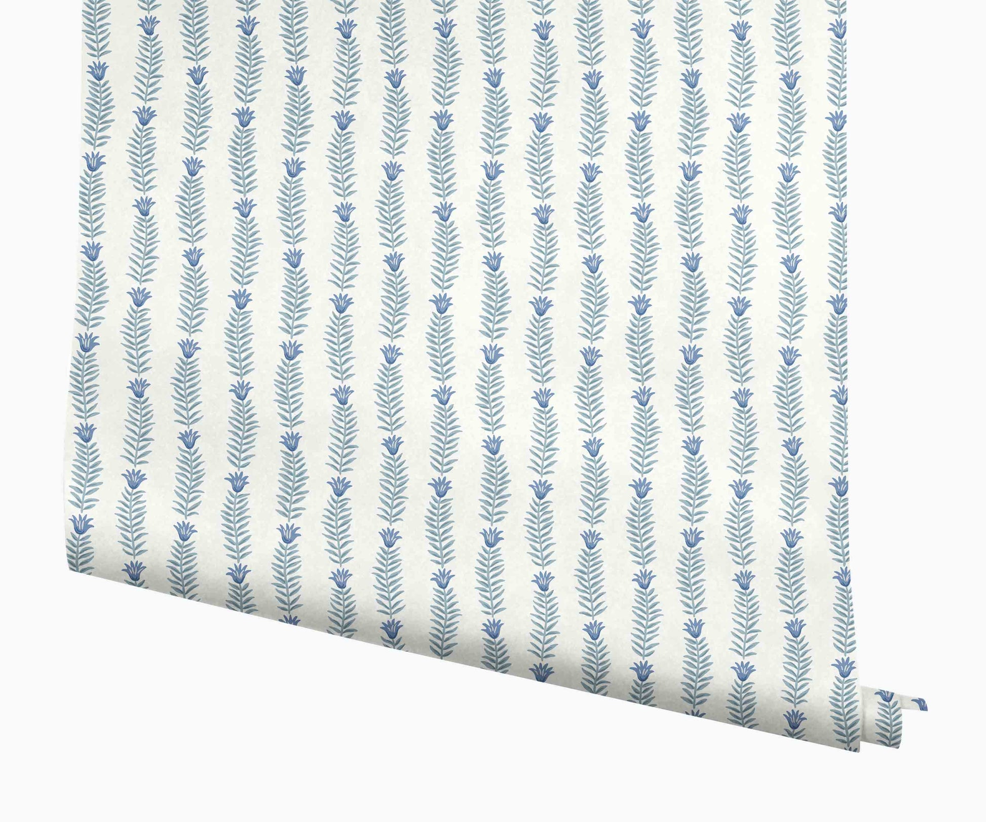 Eden Wallpaper - Indigo - Peel and Stick Wallpaper