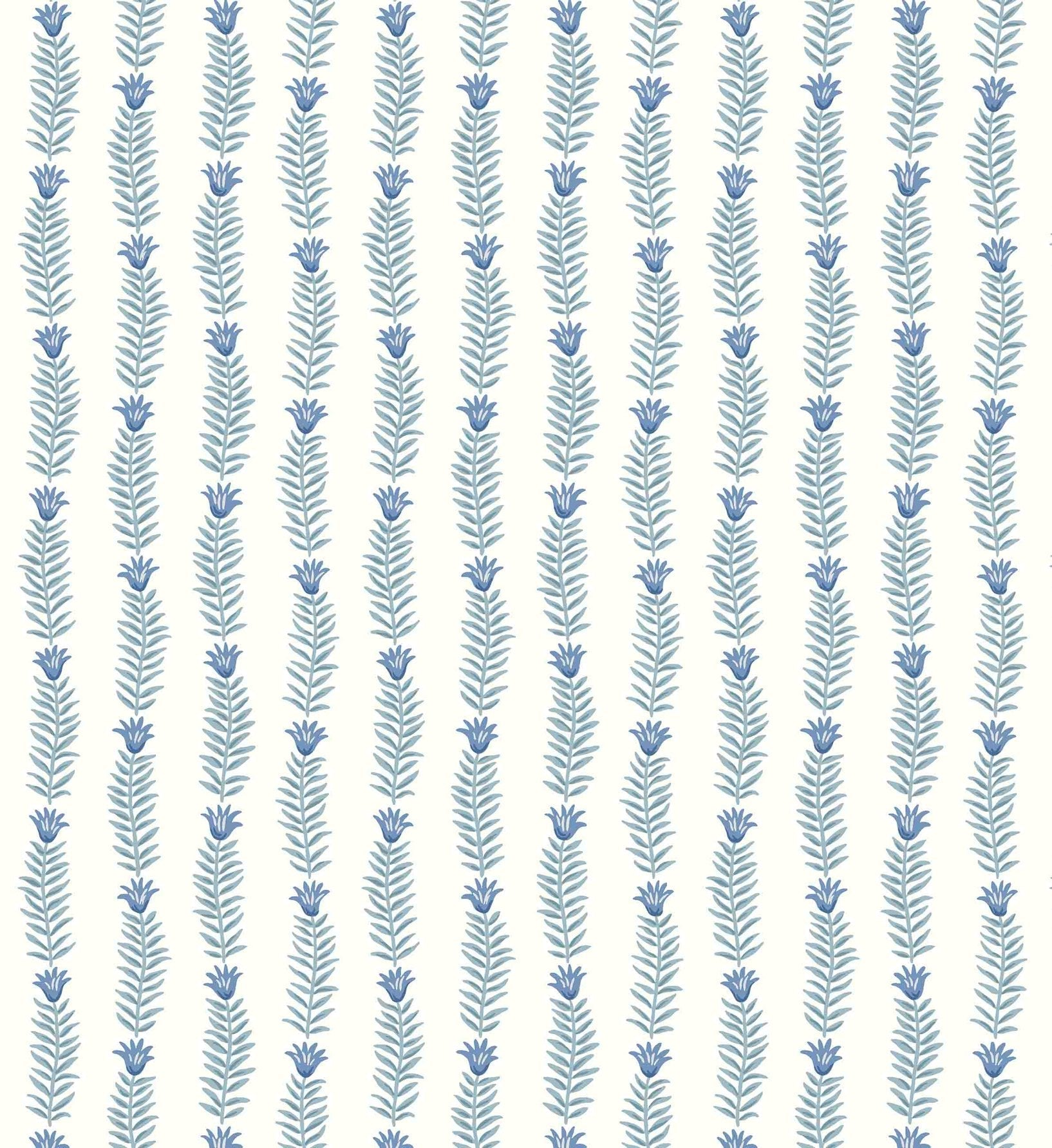 Eden Wallpaper - Indigo