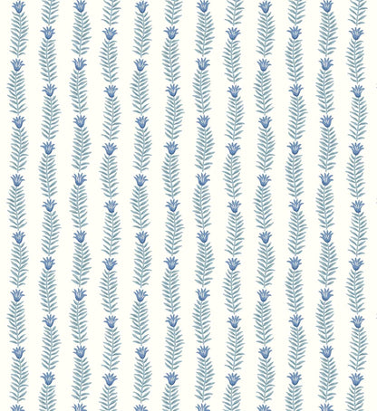 Eden Wallpaper - Indigo