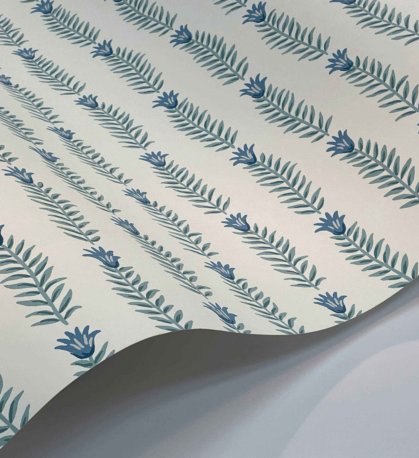 Eden Wallpaper - Indigo