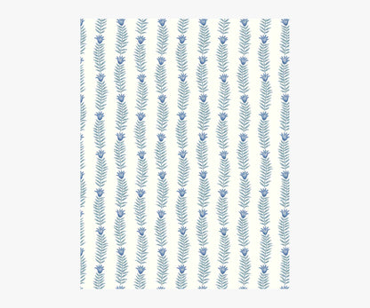 Eden Wallpaper Sample - Indigo - Peel and Stick Wallpaper