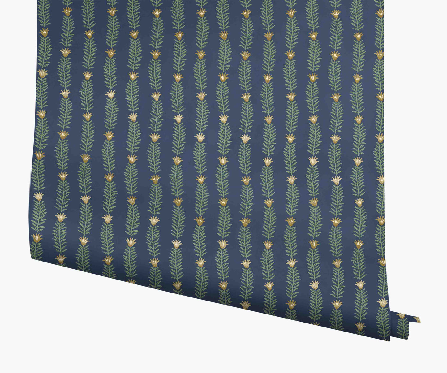 Eden Wallpaper - Navy - Peel and Stick Wallpaper