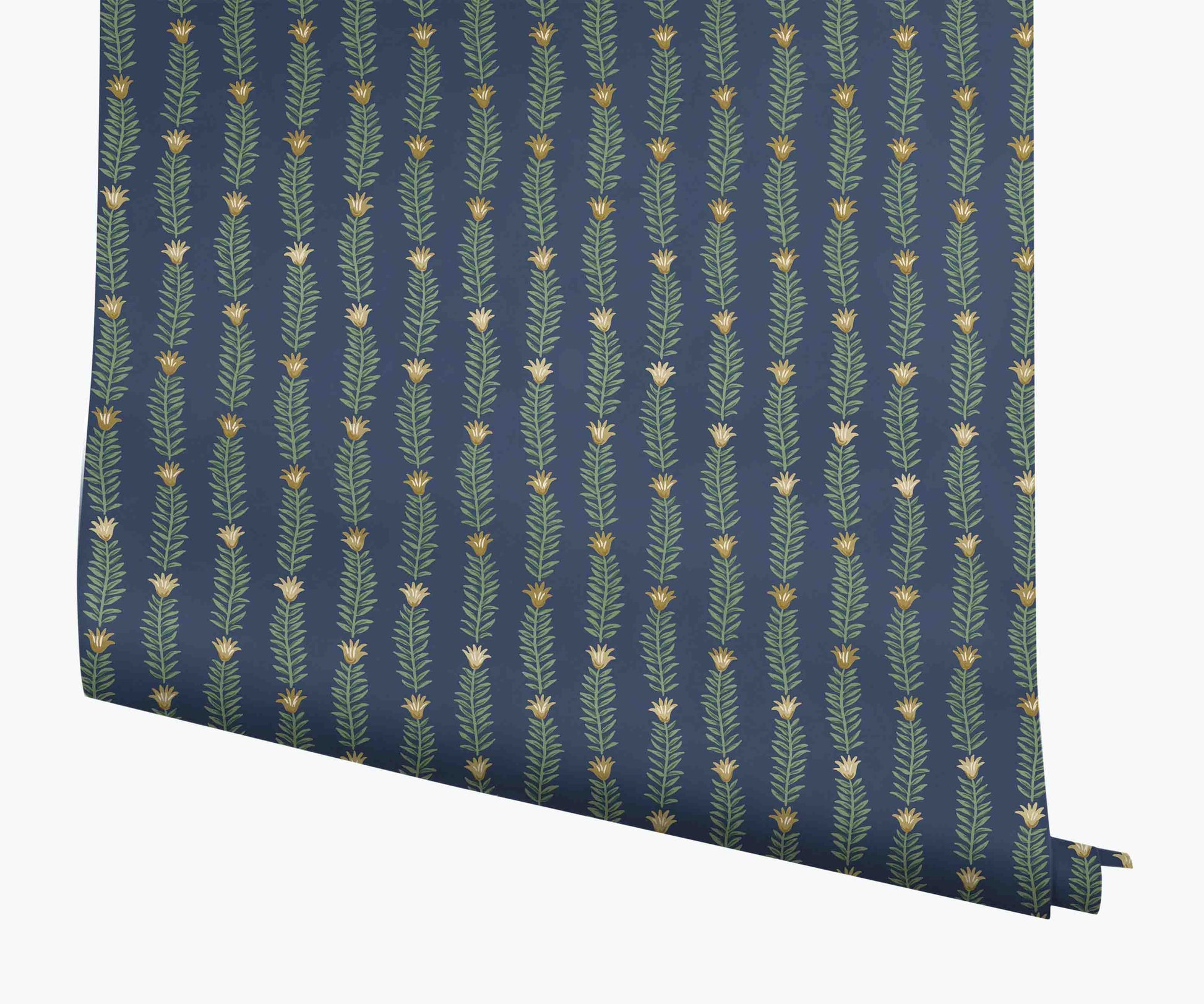 Eden Wallpaper - Navy - Peel and Stick Wallpaper