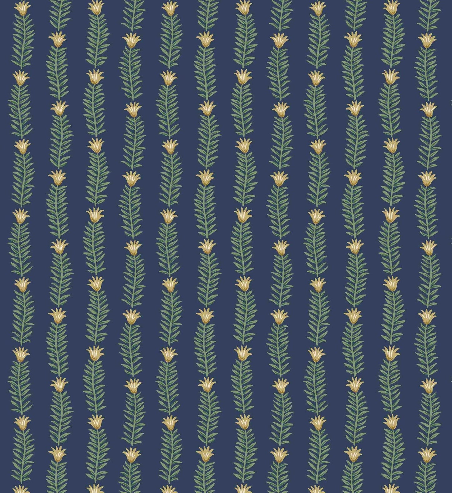 Eden Wallpaper - Navy