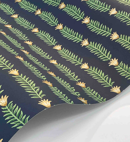 Eden Wallpaper - Navy