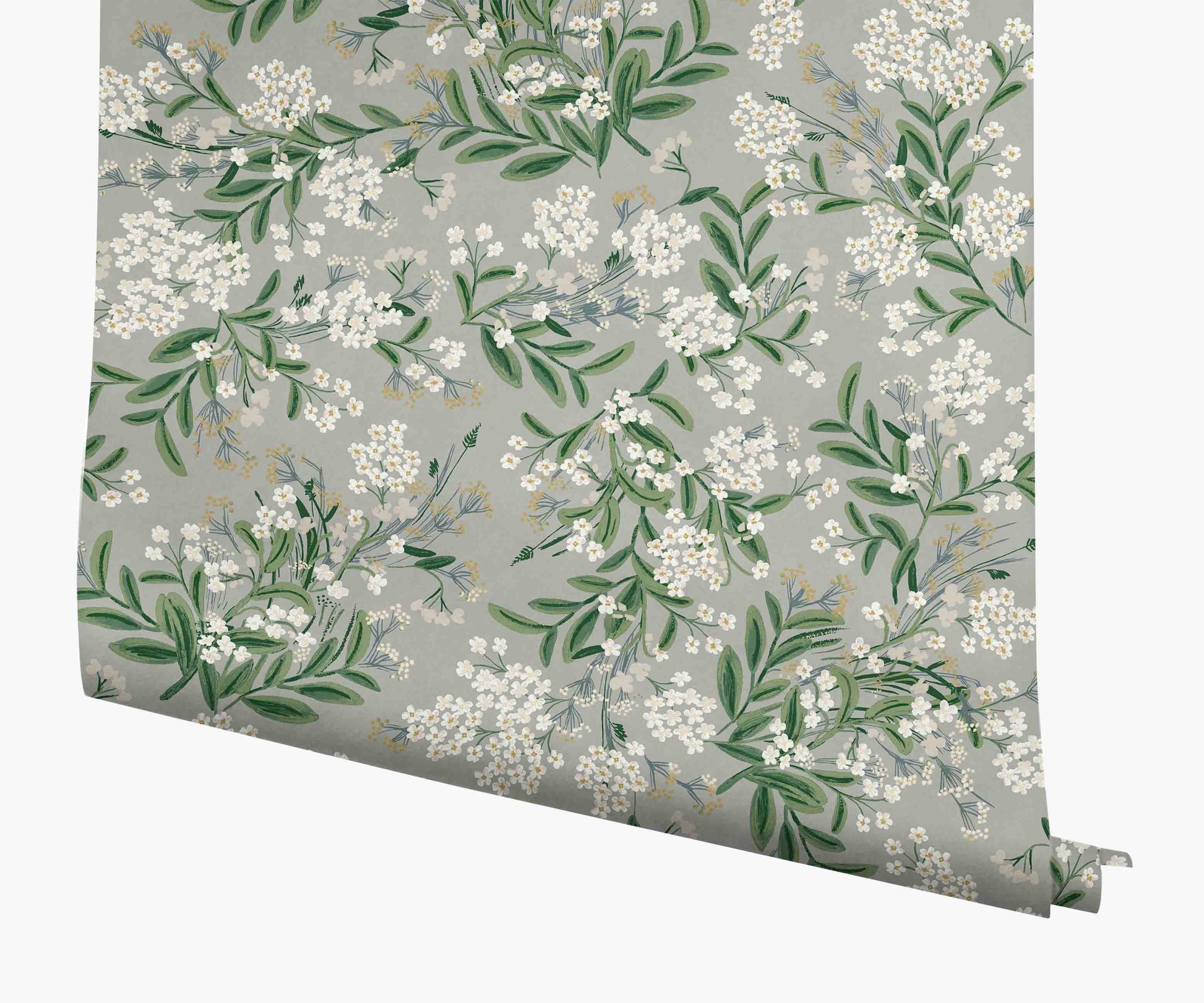 Cornflower Wallpaper - Grey - Peel and Stick Wallpaper