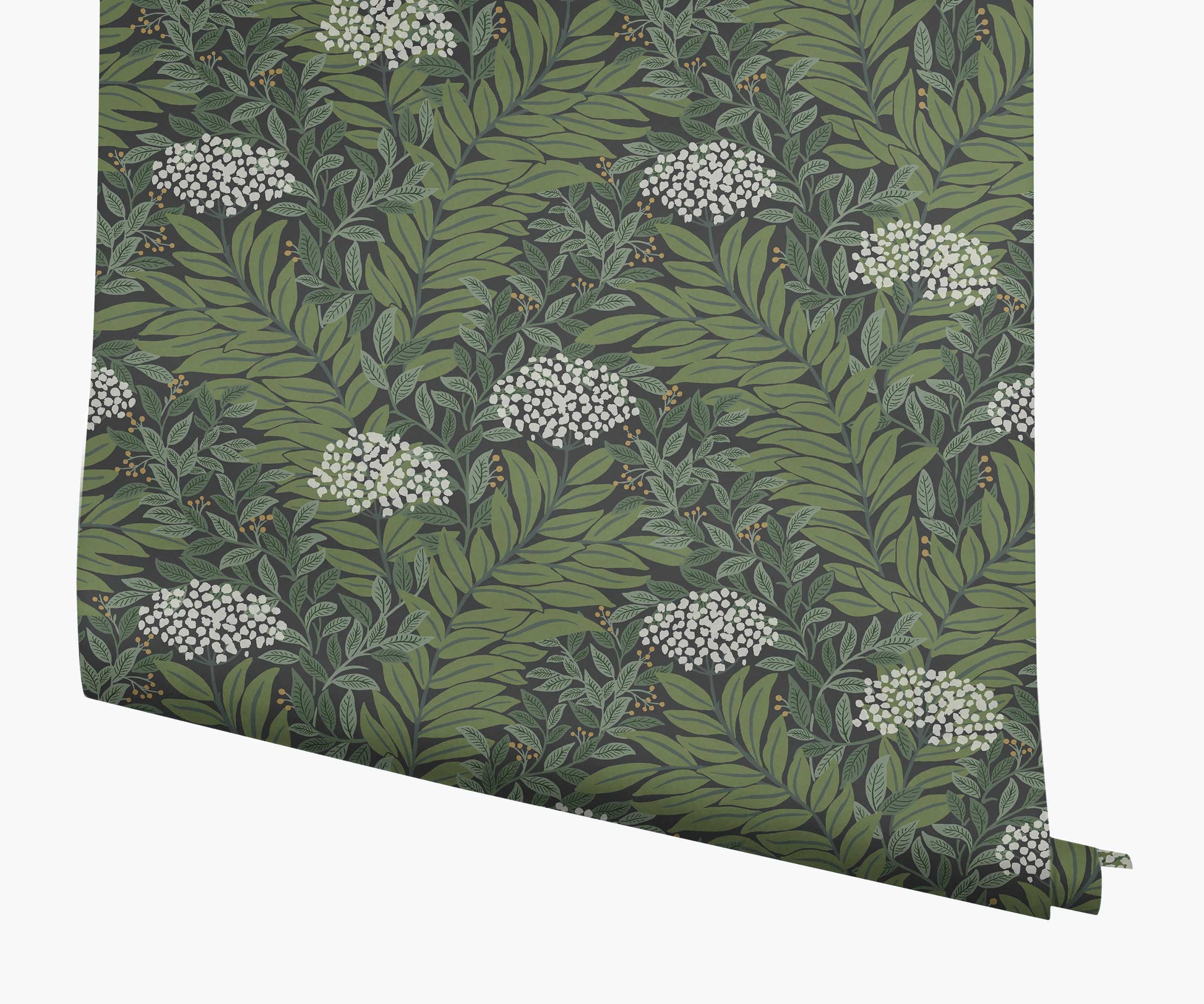 Highgrove Wallpaper - Black - Peel and Stick Wallpaper