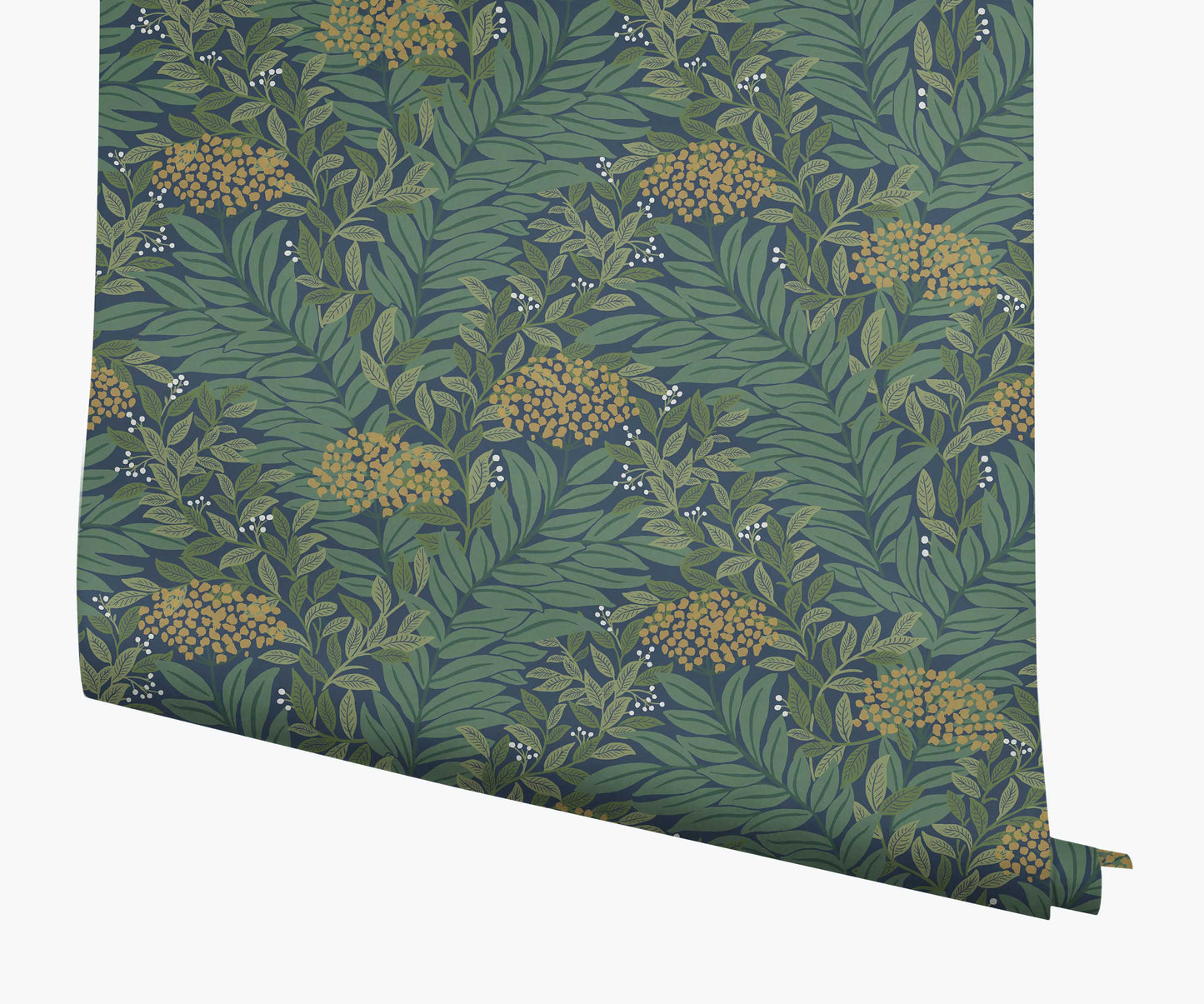 Highgrove Wallpaper - Navy - Peel and Stick Wallpaper