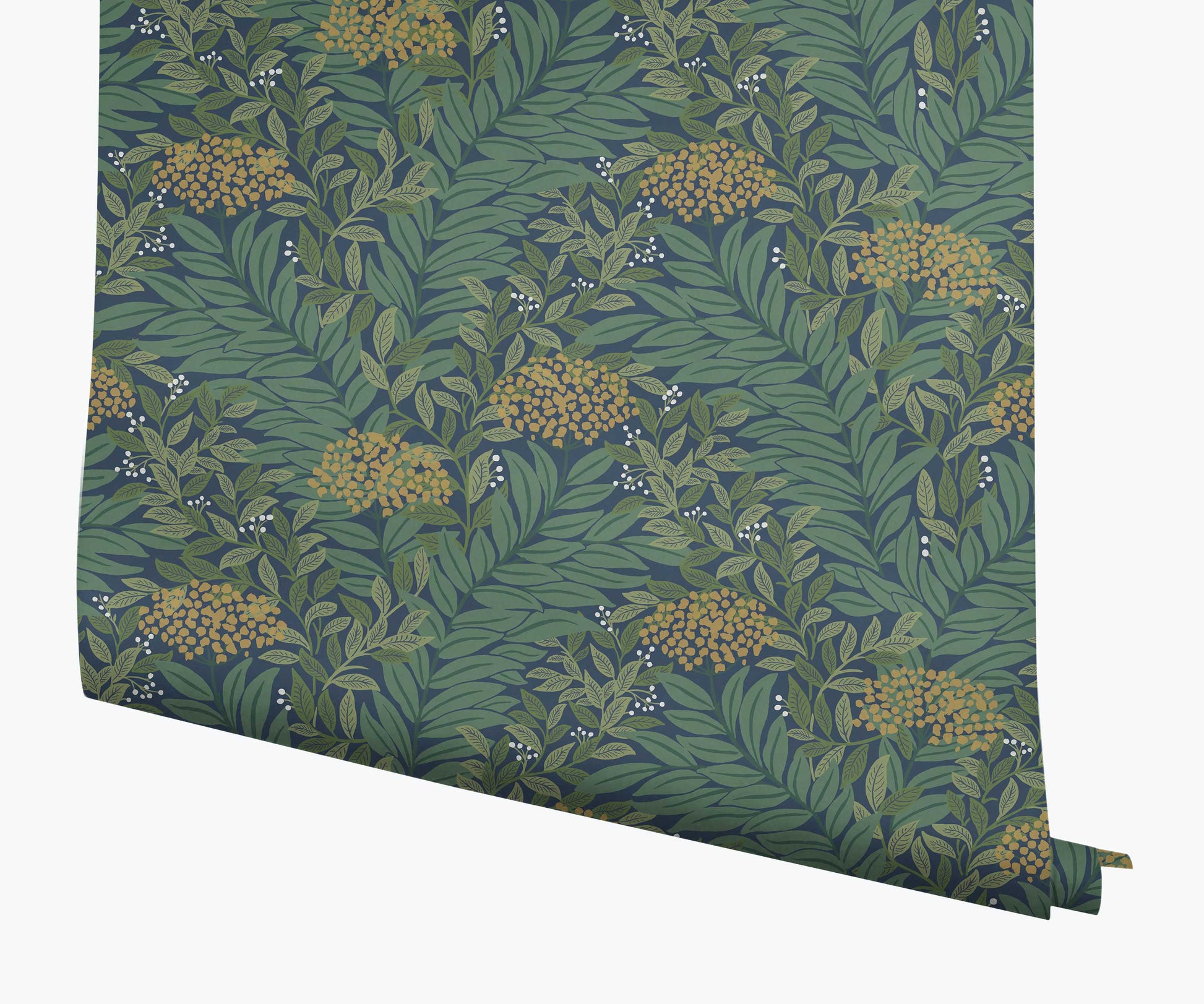 Highgrove Wallpaper - Navy - Peel and Stick Wallpaper