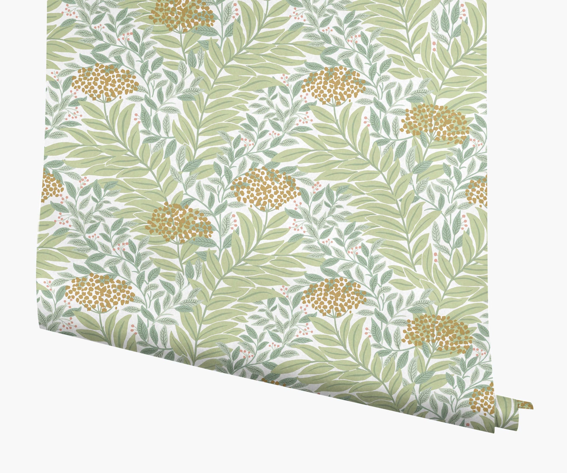 Highgrove Wallpaper - White - Peel and Stick Wallpaper