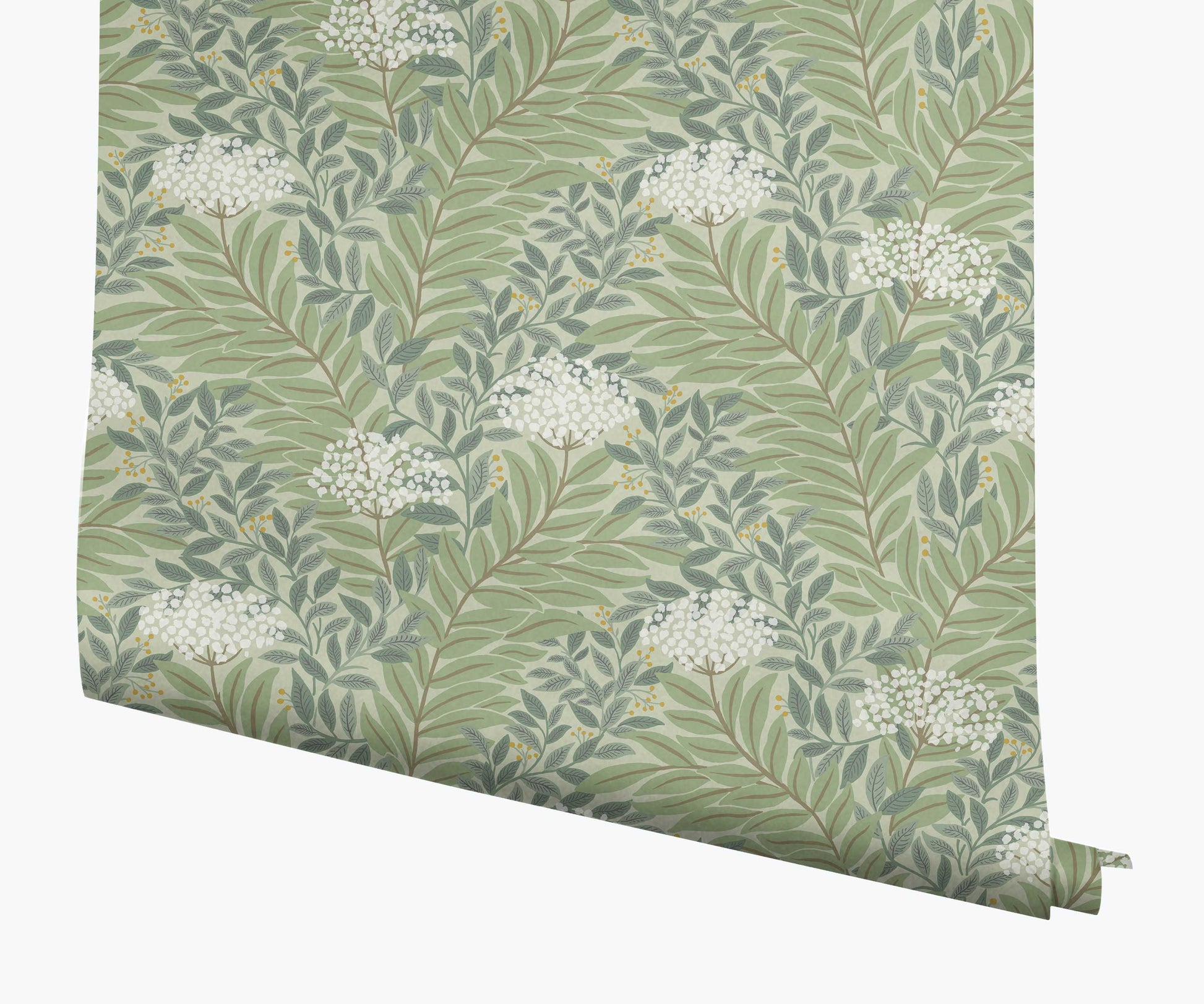 Highgrove Wallpaper - Sage - Peel and Stick Wallpaper