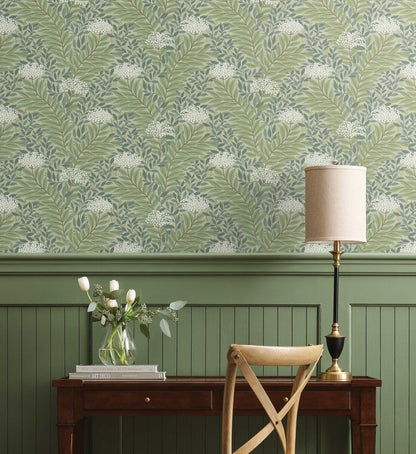 Highgrove Wallpaper - Sage
